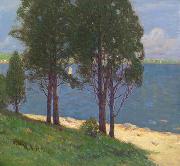 Charles Warren Eaton Connecticut Lake USA oil painting artist
